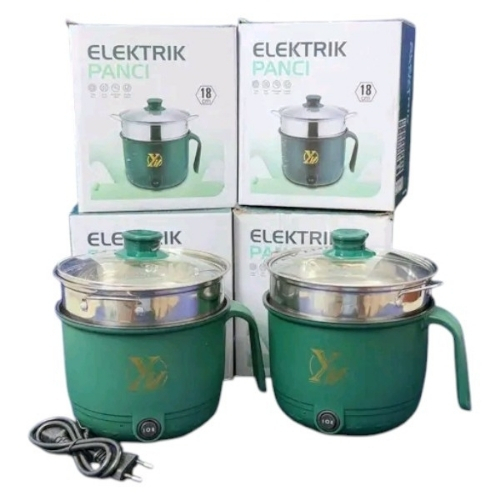 Electric Multifunctional Cooking Pot (18cm) - Portable Mini Pan