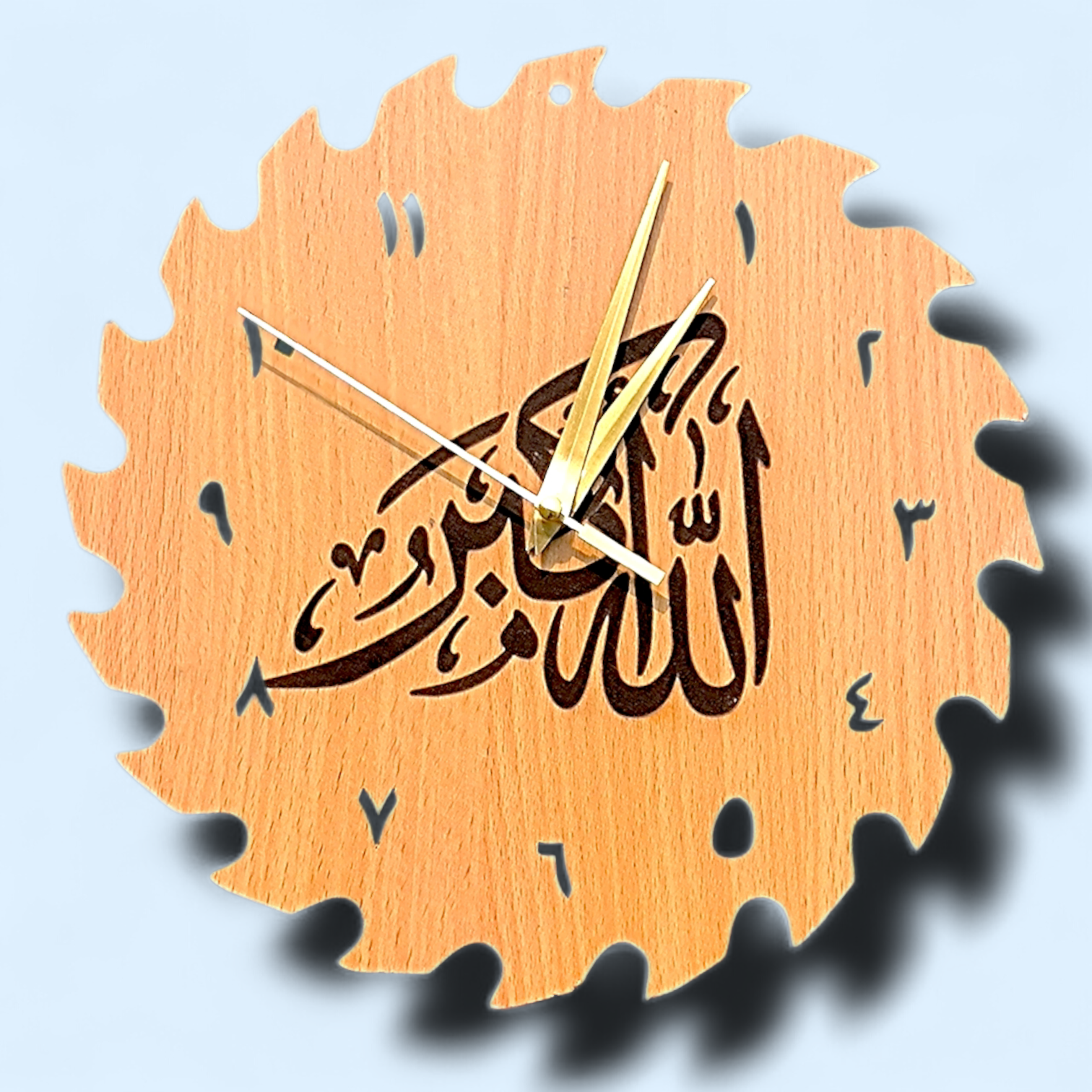 Premium Wall Clock with Mobile Stand & Key Ring (Combo Offer)