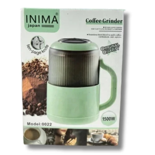 Inima Japan 1500W Electric Coffee & Spice Grinder (Model: 0022)